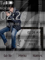 So different Damon Salvatore Theme-Screenshot