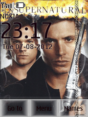 Winchesters tema screenshot