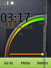 Battery Signal tema screenshot