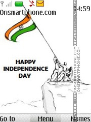 Independence Day In India tema screenshot
