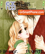 Anime Love tema screenshot