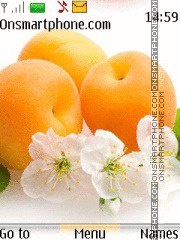 Fruits - Peach es el tema de pantalla