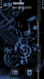 Music tema screenshot