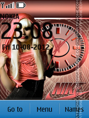 Nike theme screenshot