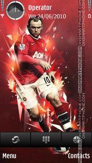 Wayne Rooney tema screenshot