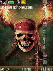 Скриншот темы Pirates Of The Caribbean 07