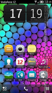 Abstract Bubbles es el tema de pantalla