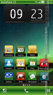 Milkyway tema screenshot