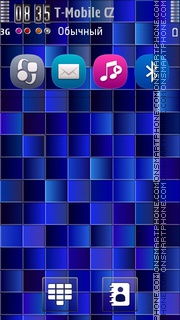 Bluetiles 5th es el tema de pantalla