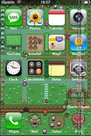 Скриншот темы Zelda 02