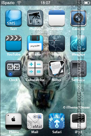 White Tiger 18 theme screenshot