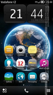 Blue Earth 02 Theme-Screenshot