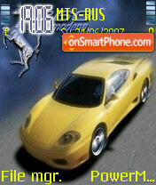 Ferrari 2007 theme screenshot