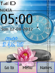 Скриншот темы Lotus Dual Clock