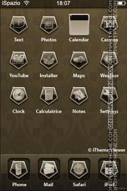 Chellaga Antique tema screenshot