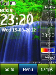 Waterfall All in One tema screenshot