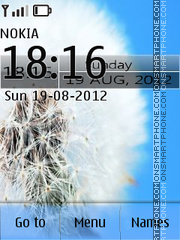 Capture d'écran Samsung Digital thème