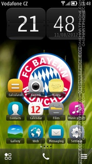 FC Bayern Munchen 04 theme screenshot