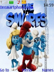 Скриншот темы The Smurfs 05