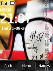 Glasses 01 theme screenshot