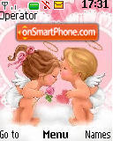 Скриншот темы Angels Kissing