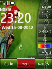 Parrot All In One tema screenshot