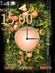 August smells of apples tema screenshot