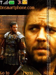 Скриншот темы Gladiator Movie