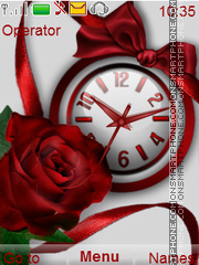 Red Rose theme screenshot