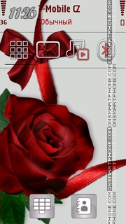 Rose tema screenshot