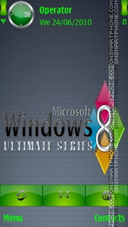 Windows 8 Ultimate es el tema de pantalla