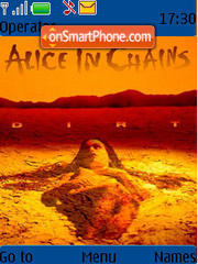 Alice In Chains Dirt tema screenshot