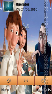 Ratatouille tema screenshot