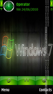 Windows 7 Neon Colours theme screenshot