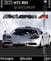 Capture d'écran McLaren-F1 thème