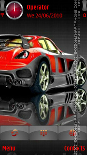 Red - Car - 2020 tema screenshot