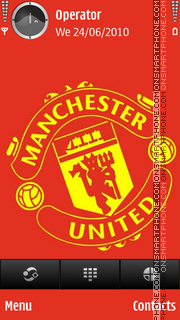 Скриншот темы Manchester Utd