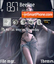 Fentazy tema screenshot