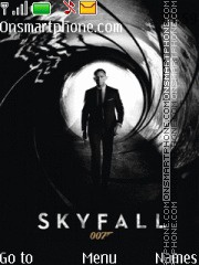 Sky Fall tema screenshot