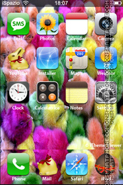 Easter tema screenshot