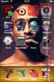 Tupact tema screenshot