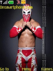 Скриншот темы WWE Sin Cara Unmasked