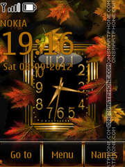 Autumn tema screenshot