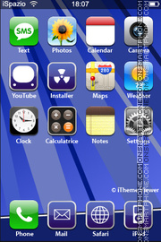 Blue Style theme screenshot