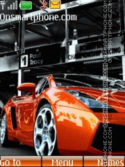 Orange Lamborghini es el tema de pantalla