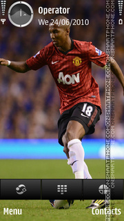 Скриншот темы Ashley Young 18