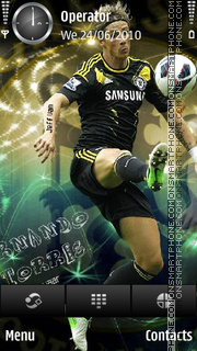 Fernando Torres tema screenshot