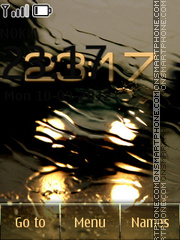 Скриншот темы Rain
