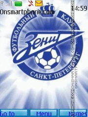 Скриншот темы FC Zenit 03
