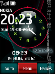 Dark Nokia Dual theme screenshot